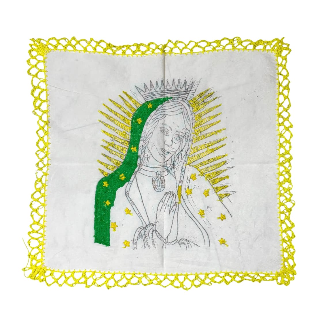 80s 과달루페의 성모 자수 패브릭 상품이미지6