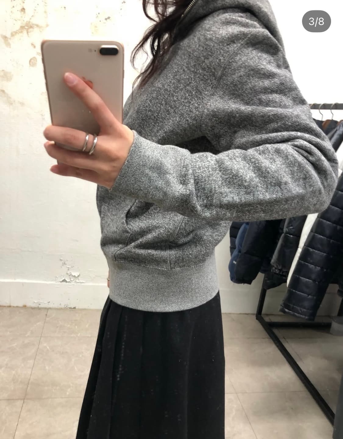 베이프 무난딱 투웨이 후드집업 상품이미지2