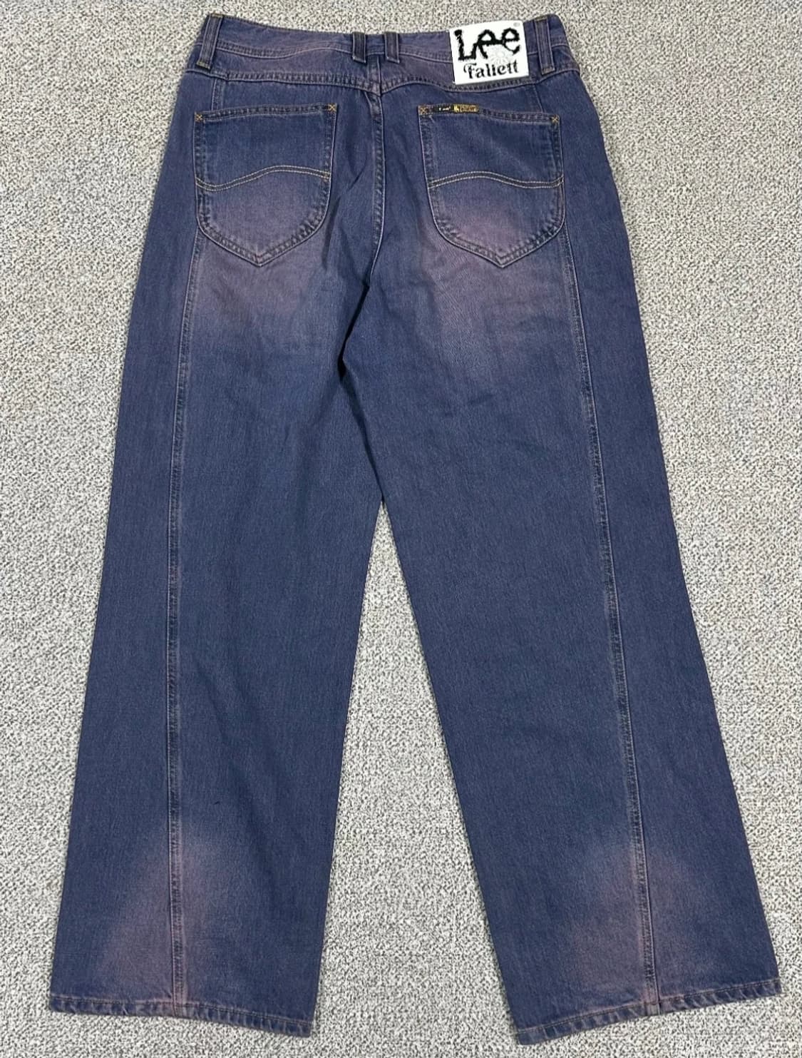 Fallet x lee 워시드 데님팬츠 라지사이즈 상품이미지3