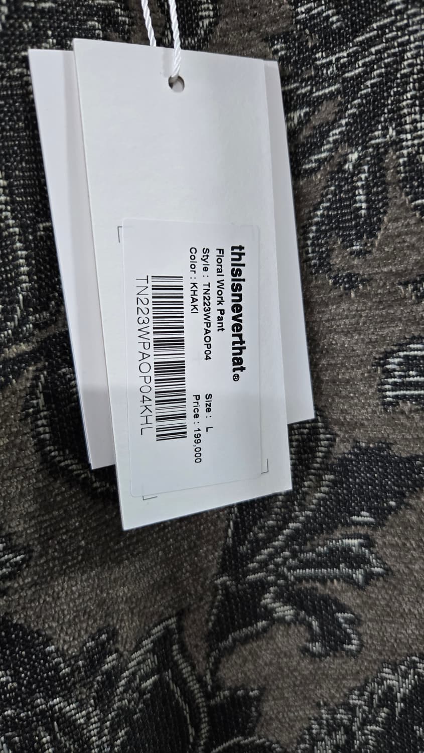 새상품)디스이즈네버댓 플로랄 워크자켓 팬츠 셋업 상품이미지9