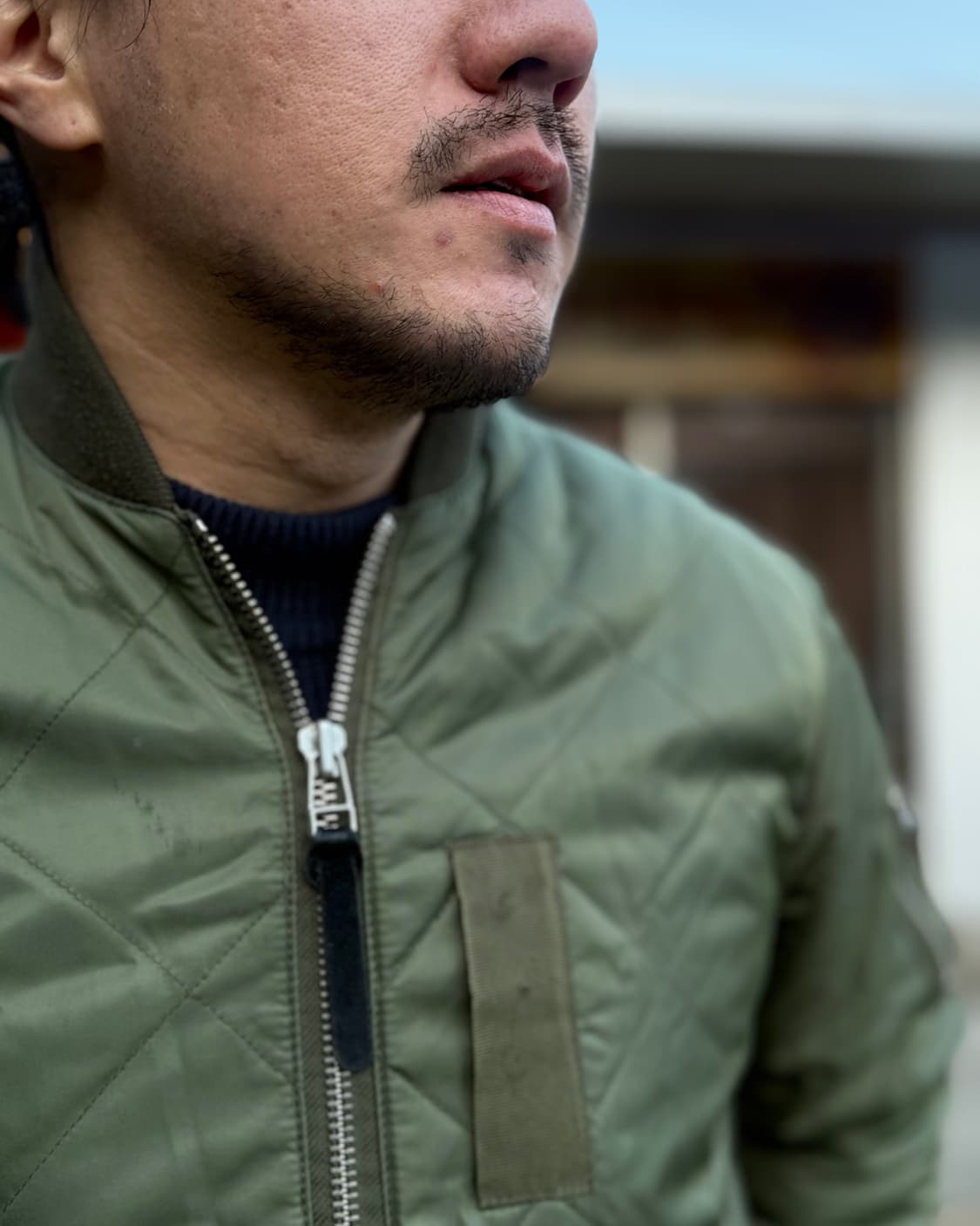 스투시 다이아몬드 퀼팅 MA-1 자켓 S 상품이미지8