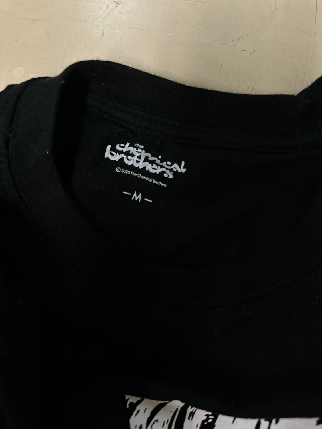 케미컬 브라더즈 블랙 반팔티 GU chemical brothers  상품이미지3