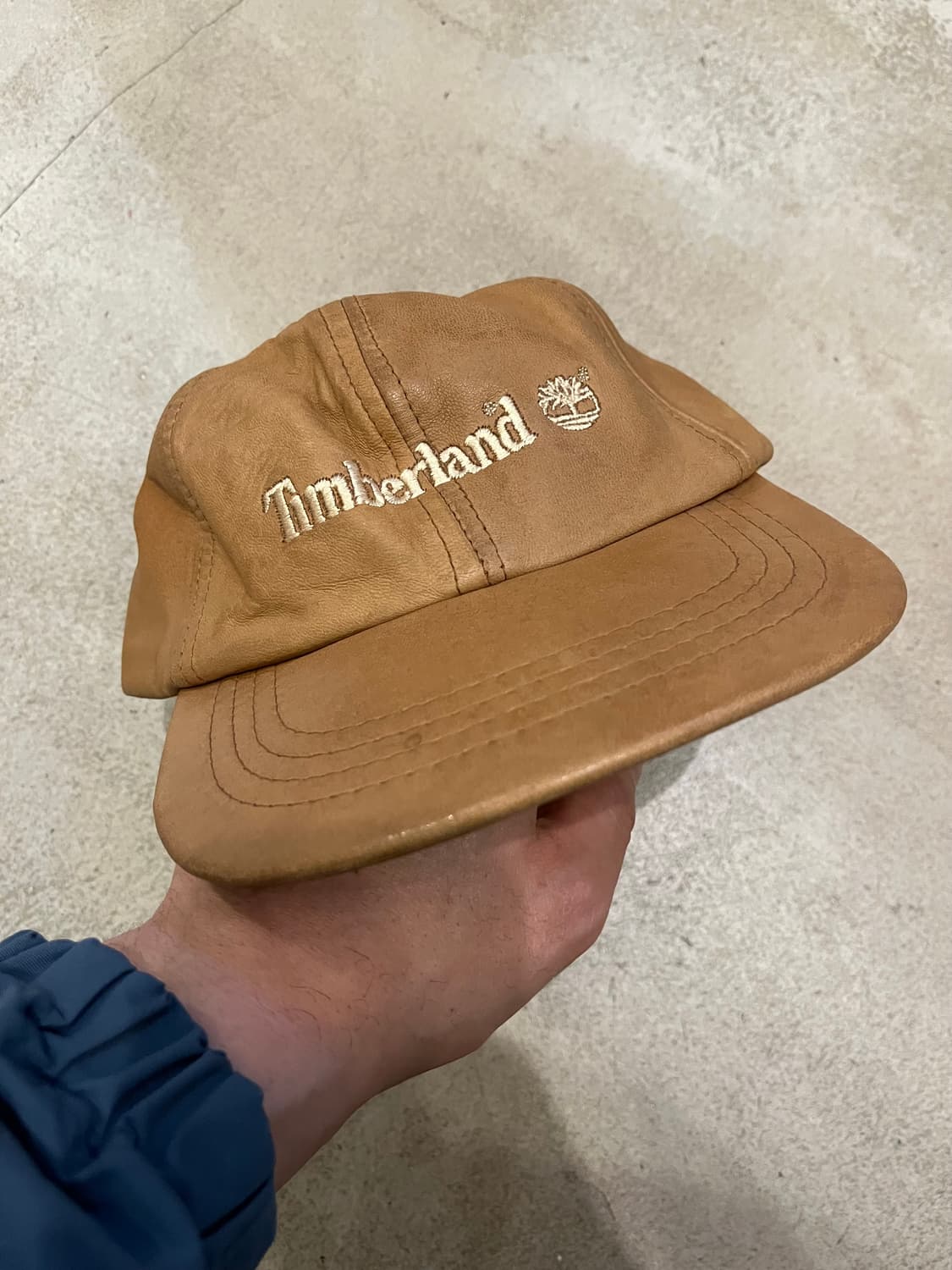 빈티지 90s 팀버랜드 레더 6패널 상품이미지2