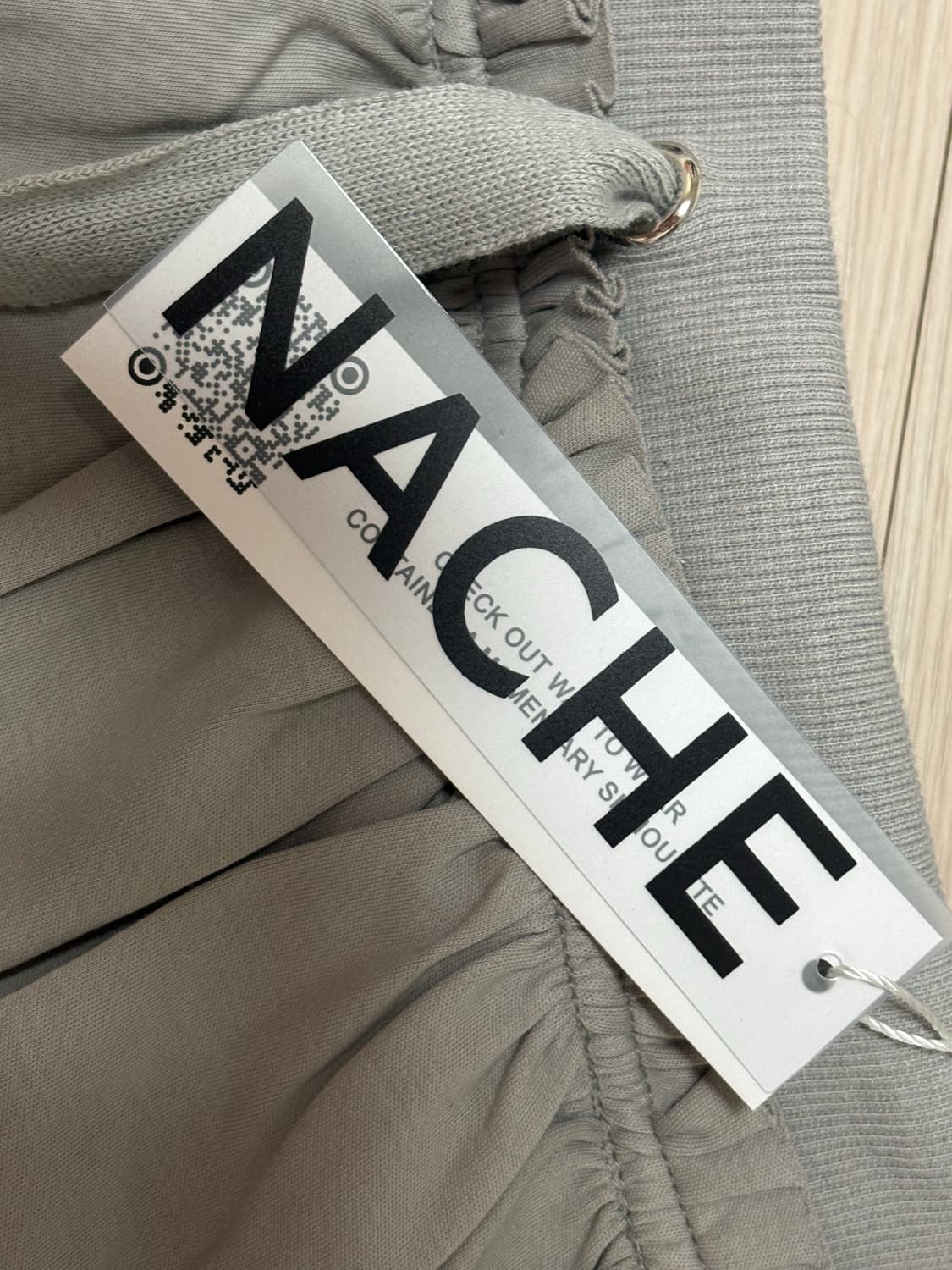 나체 러플 쇼츠팬츠 라이트그레이 상품이미지2