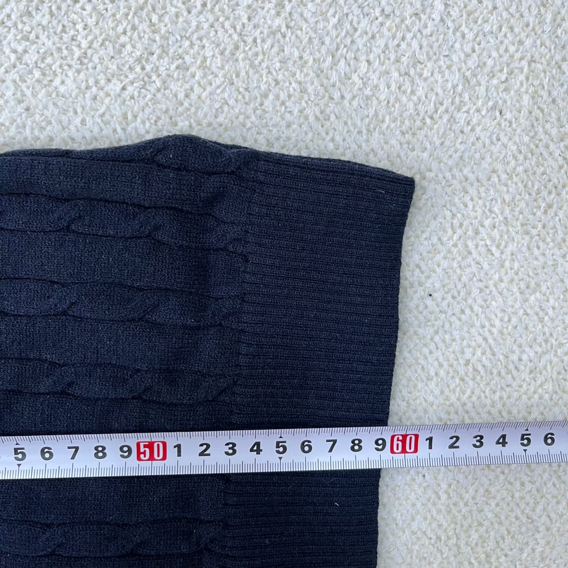 100 비버리힐즈 케이블 니트 스웨터 0312M1 상품이미지5