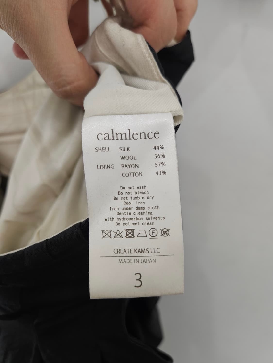 Calmlence triple pleats wide tapered 3 상품이미지9