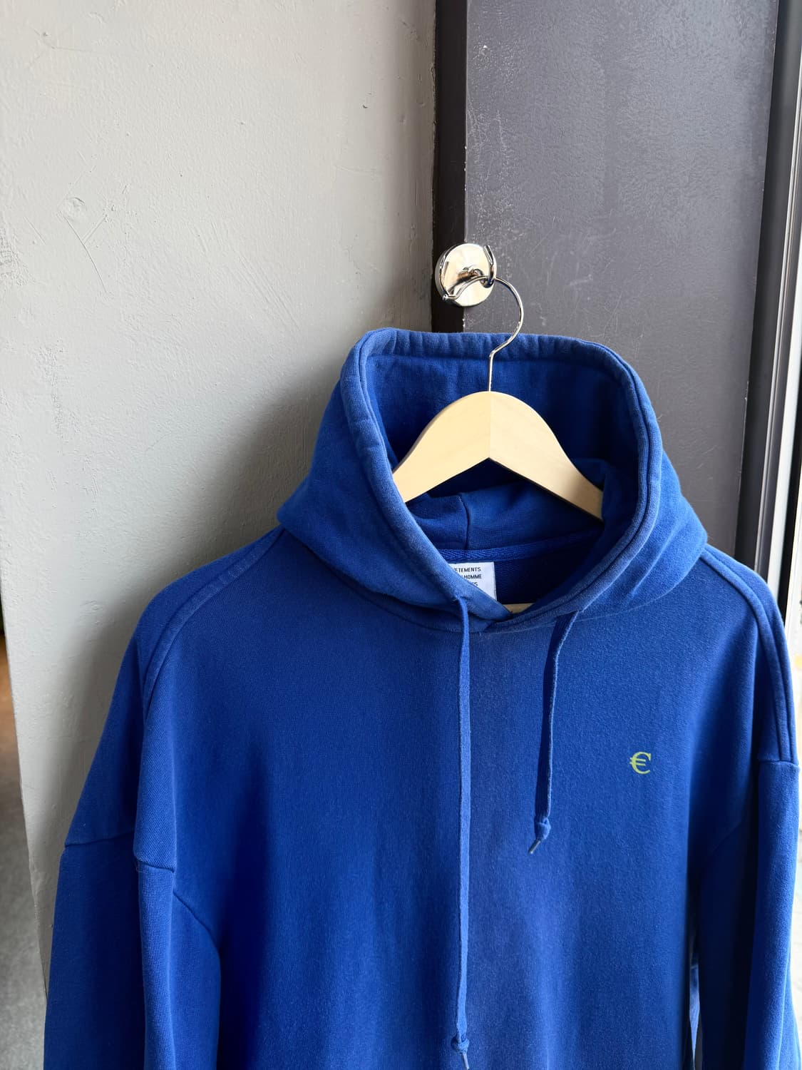 XXS/ 베트멍 블루 유로 오버 후드티 상품이미지6