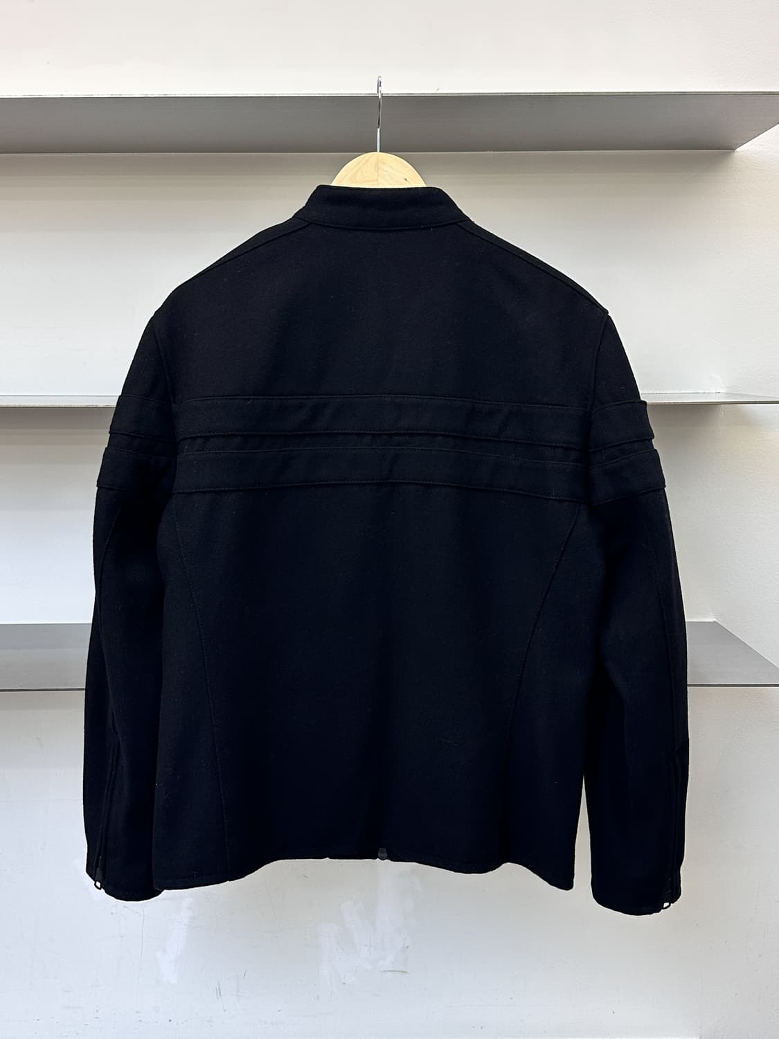 아르마니 익스체인지 투웨이 패널 울 자켓 상품이미지3