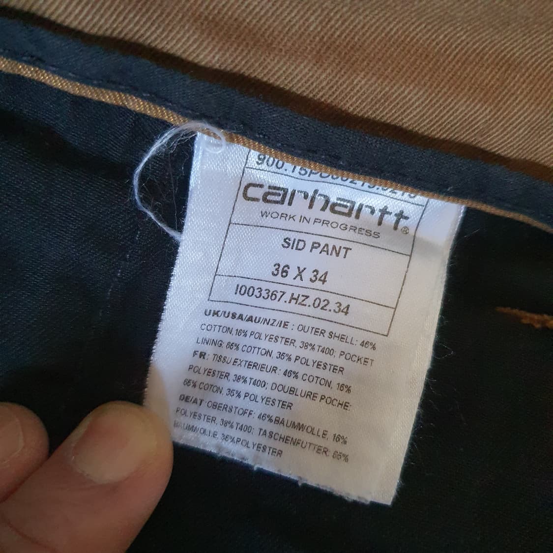 칼하트 치노 팬츠   No.1 상품이미지5