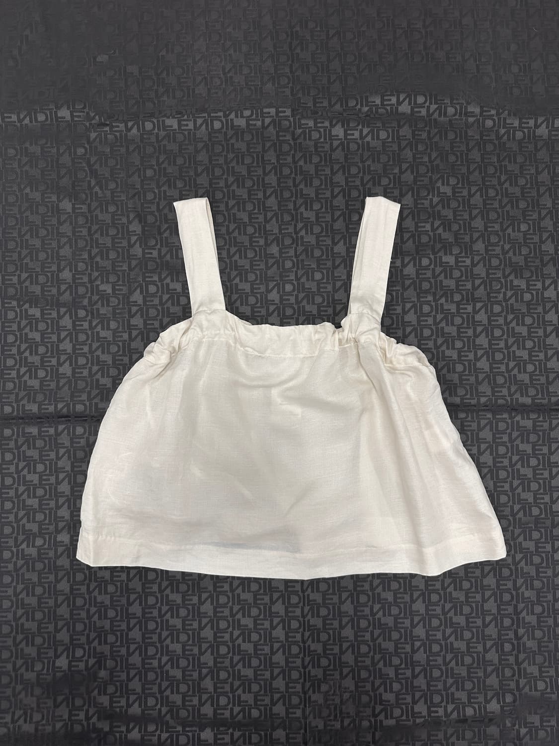 River 린넨 셔링 탑 상품이미지1