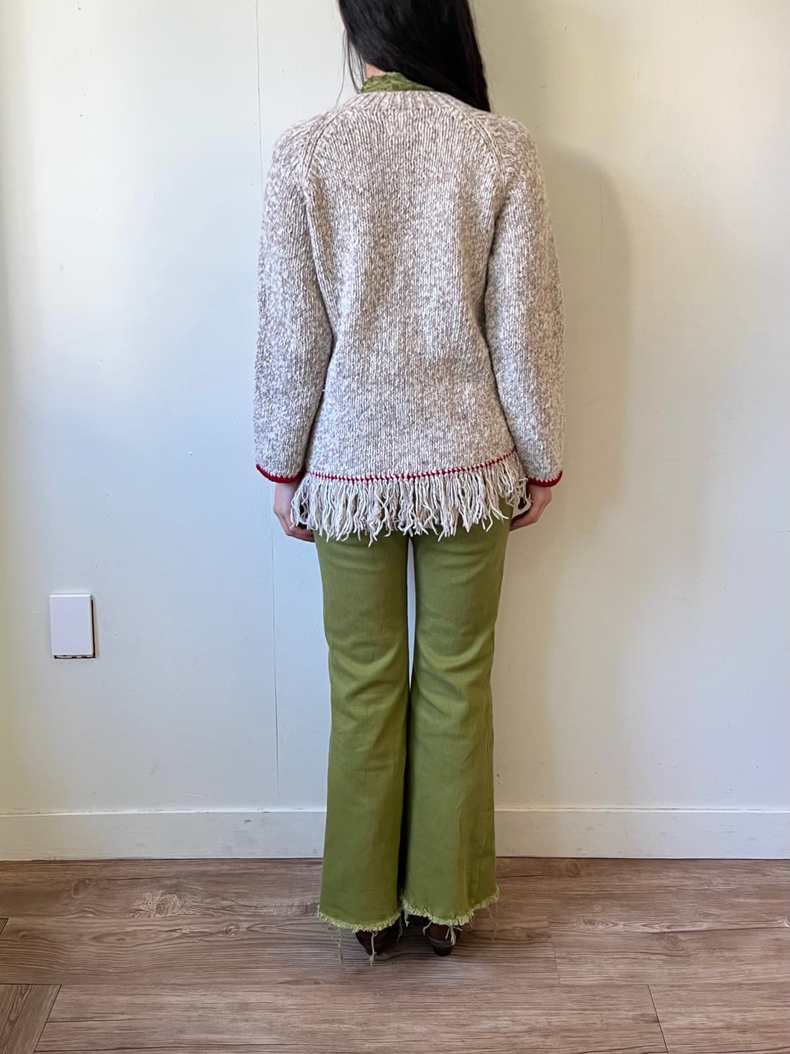 MAJESTIC LEGON 프린지 더블 코트 상품이미지10