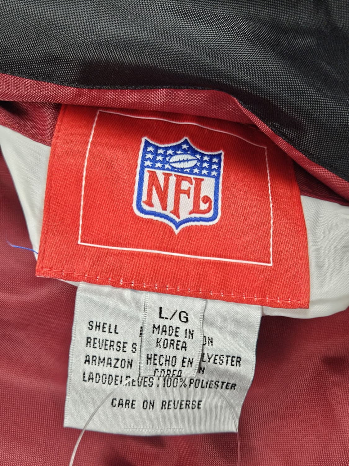 NFL 레드스킨 리버시블 올드스쿨 트랙 자켓 ( L ) / 10111 상품이미지7