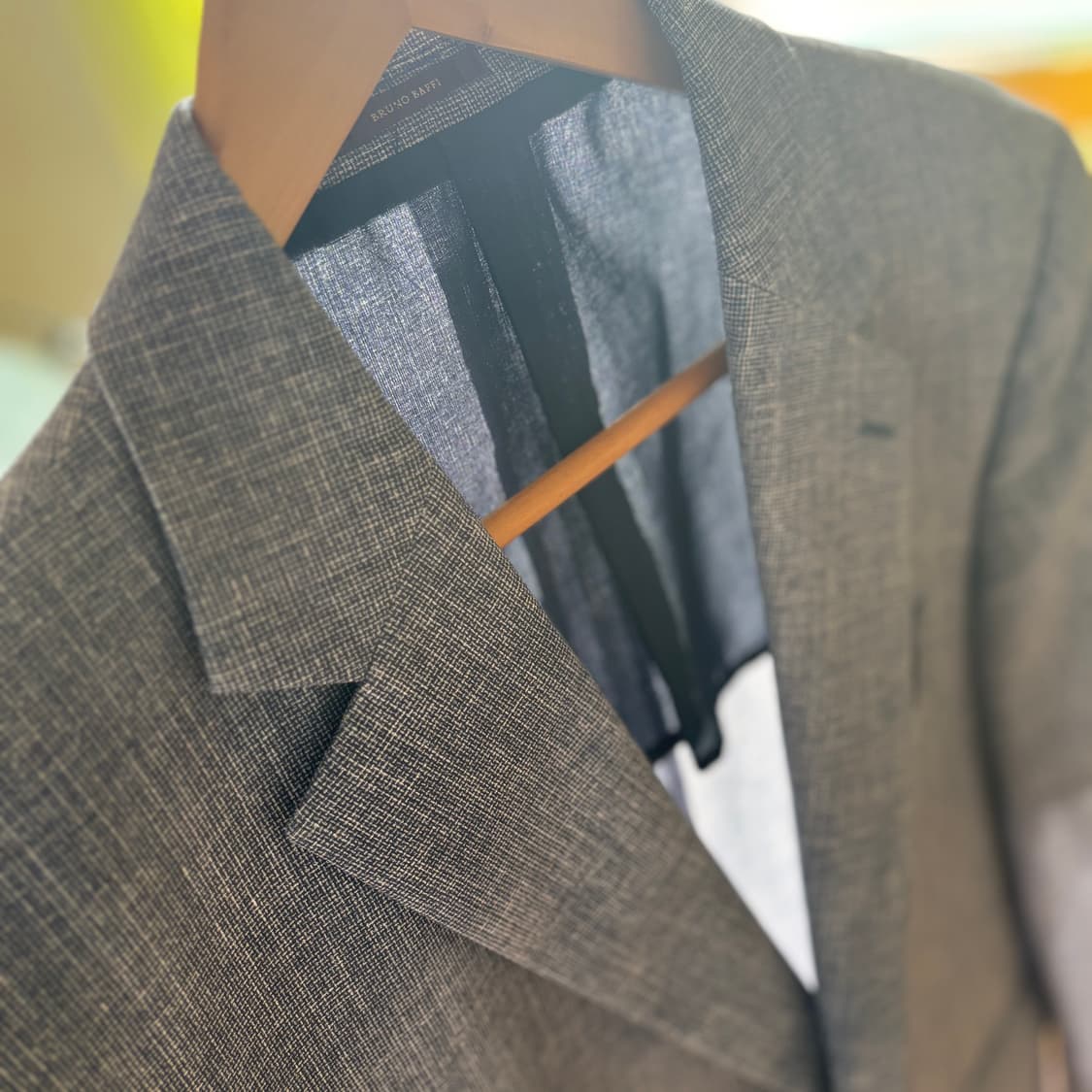 브루노바피 100 캐주얼 콤비 자켓 린넨 느낌  상품이미지5