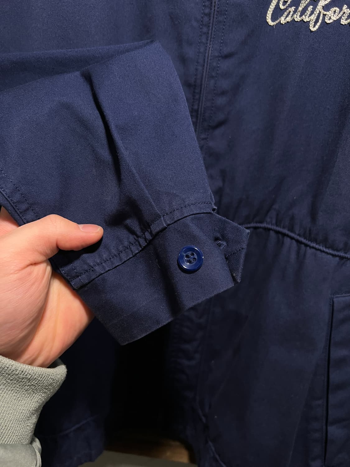 [M]슈가케인 루니툰 로드러너 그래픽 네이비 드리즐러 자켓 상품이미지6