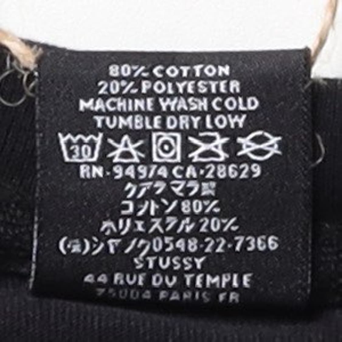 스투시 Stussy Dice Printing T-shirt 
 상품이미지8