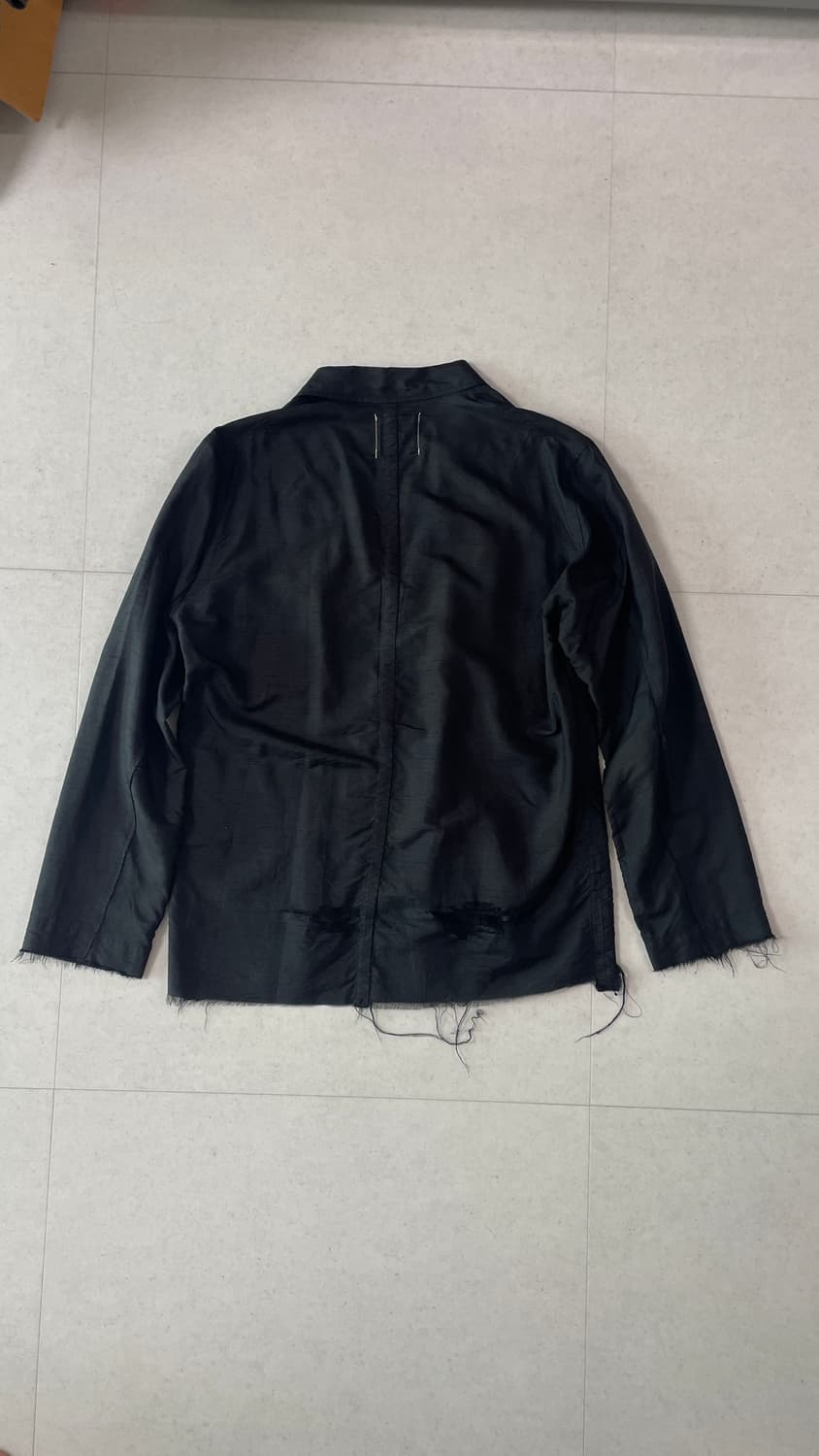 솔로이스트 큐프라 실크 블레이저 자켓 the soloist 상품이미지4