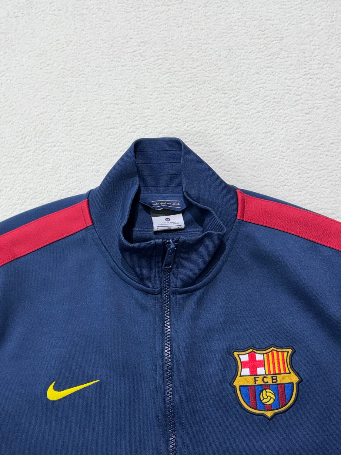 나이키 FC 바르셀로나 네이비 축구 유니폼 져지 집업 105 상품이미지2