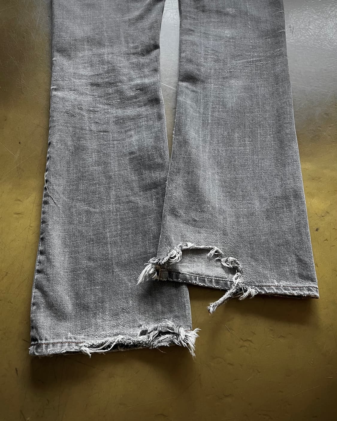 Jpn Vintage Python Docking Flare Jeans 상품이미지10