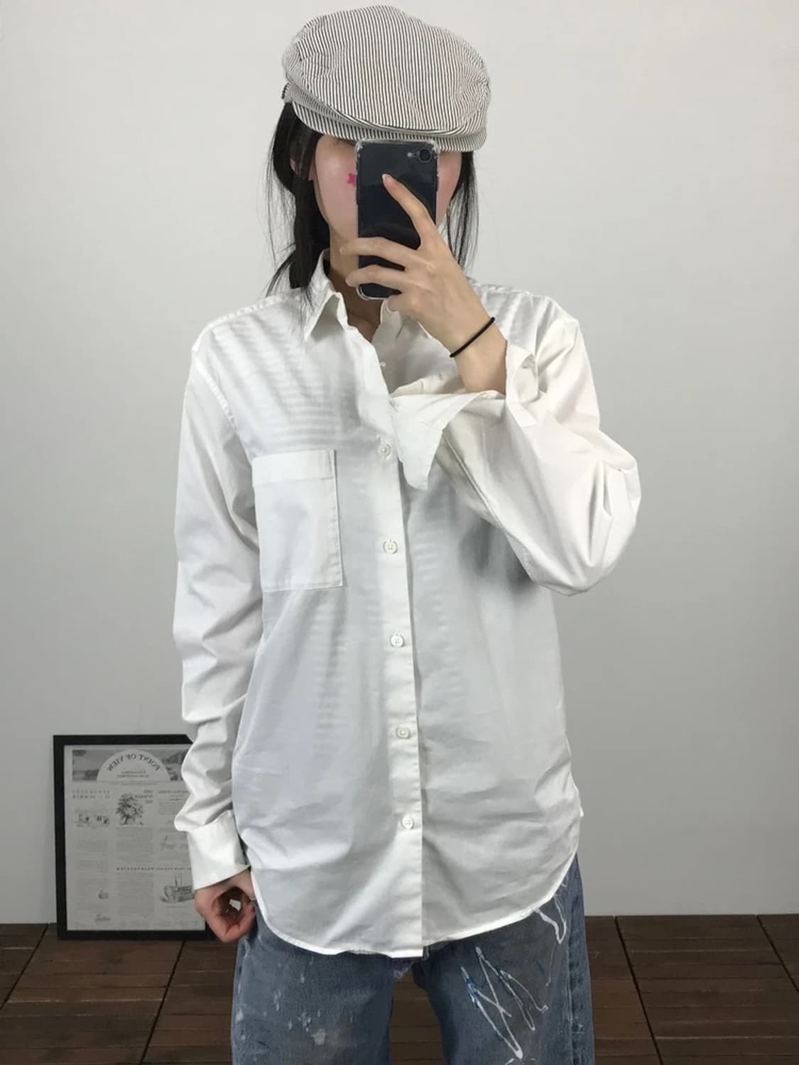 Theory Irving Crisp White Shirt 상품이미지1