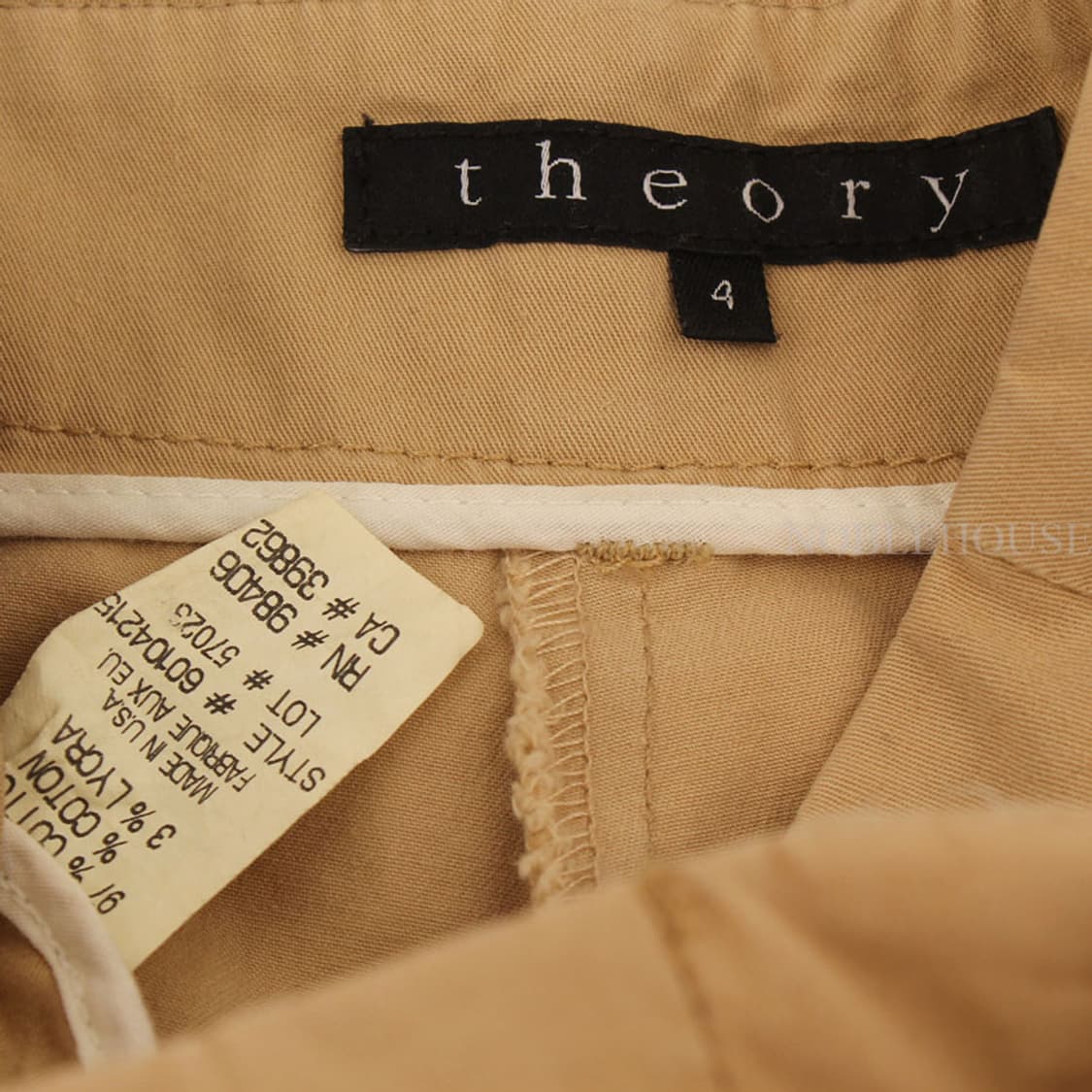 띠어리 베이지 부츠컷 팬츠(4) 상품이미지3