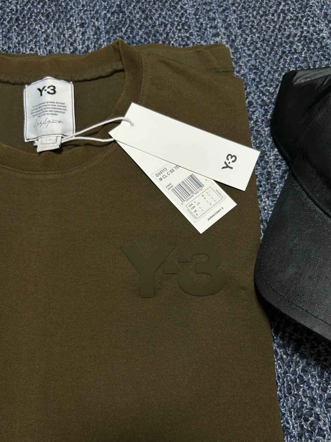 Y-3 로고 반팔 티셔츠 L 상품이미지2