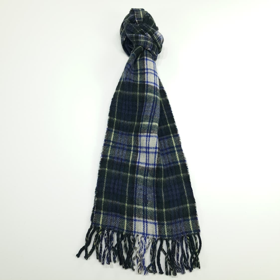 MX139 폴로 랄프로렌 라이트 블랙워치 램스울 목도리 머플러 상품이미지1