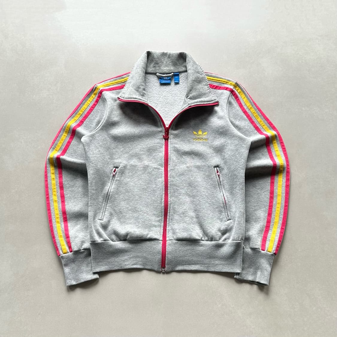 [M]아디다스 파이어버드 그레이 스웻 코튼 트랙탑 져지 상품이미지1