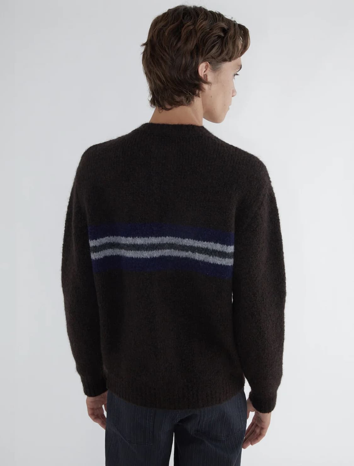 [M,L]팔로마울 Penalti Zip B 가디건/브라운 상품이미지5