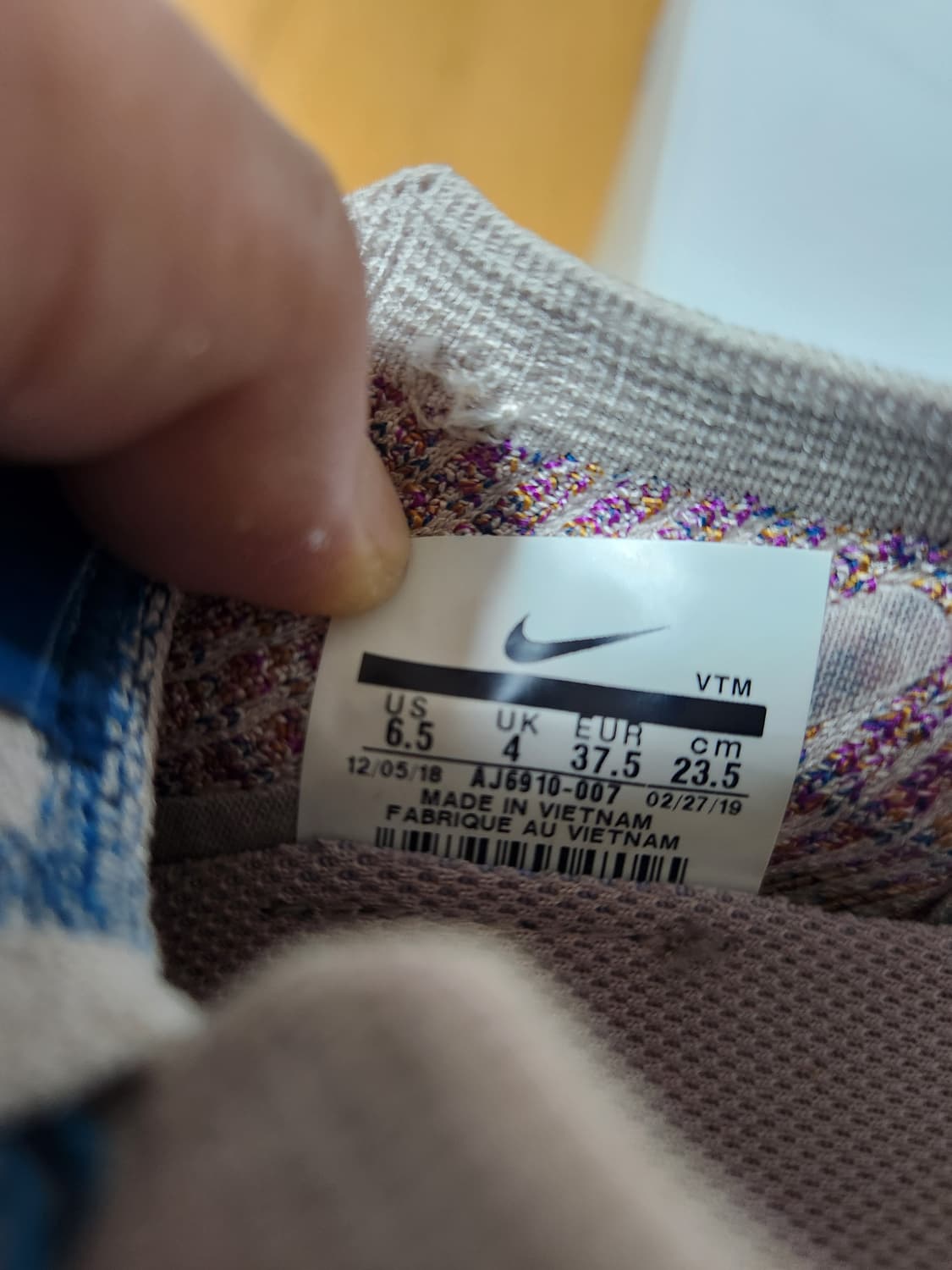 나이키 베이퍼맥스 플라이니트3 런닝화 상품이미지5