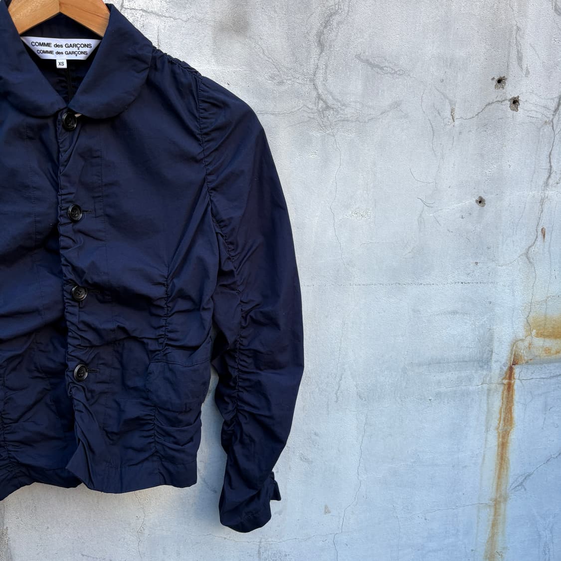 Comme des Garcons 꼼데가르송 셔링 셔츠 자켓 상품이미지5