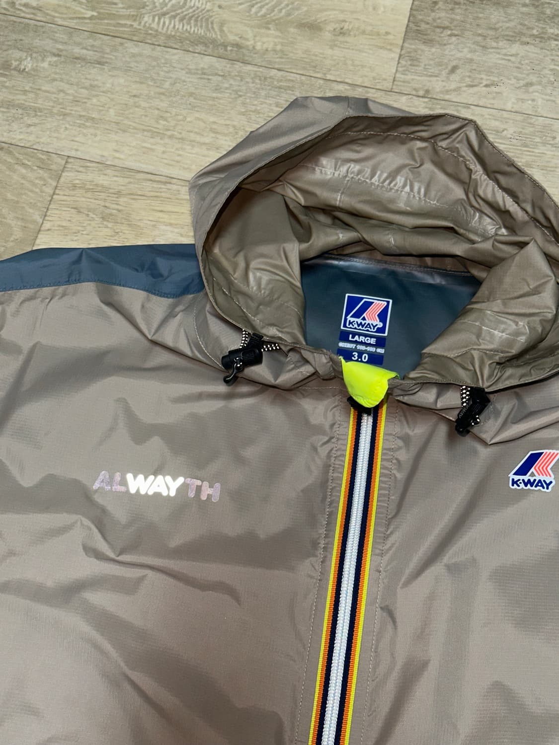 ALWAYTH × BEAMS × K-WAY 자켓 상품이미지5