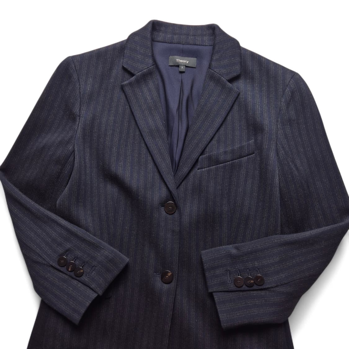 [S] 띠어리 스트라이프 블레이저 자켓 상품이미지1