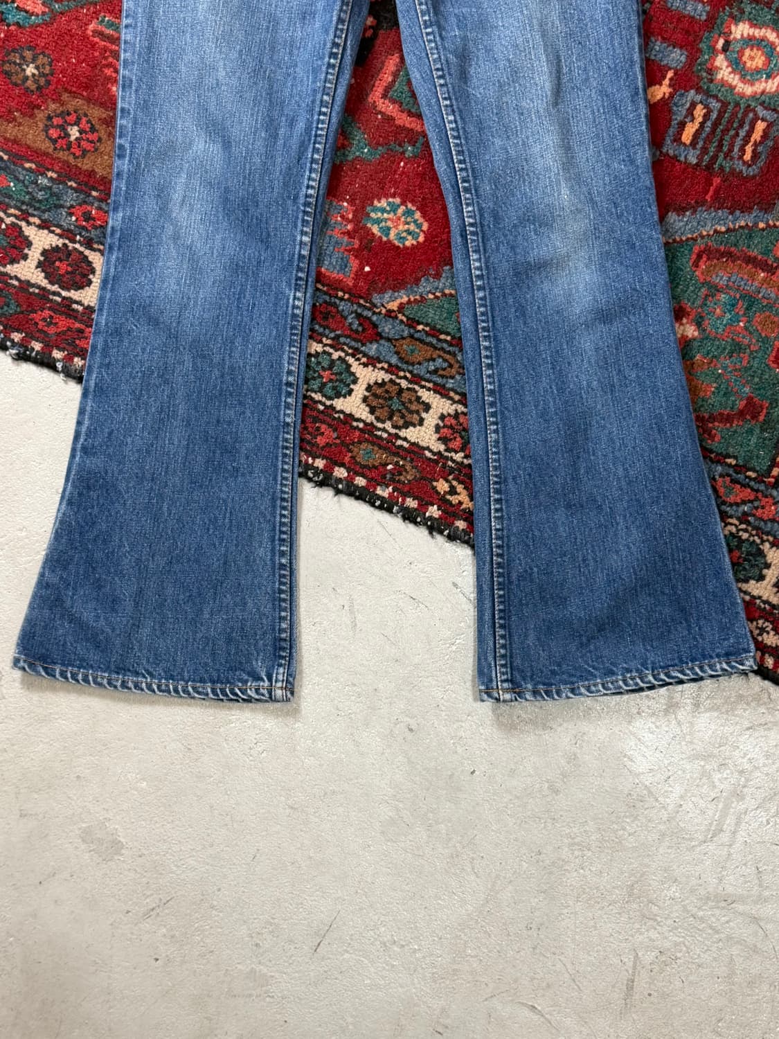 80's USA Made 빈티지 리바이스 646 벨바텀 부츠컷 오렌지탭 상품이미지7