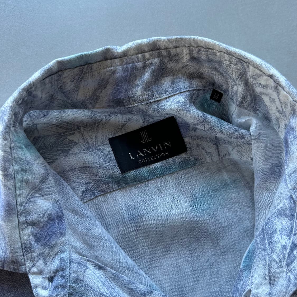 [M]LANVIN 랑방 하와이안 린넨 여성 반팔 셔츠 상품이미지5
