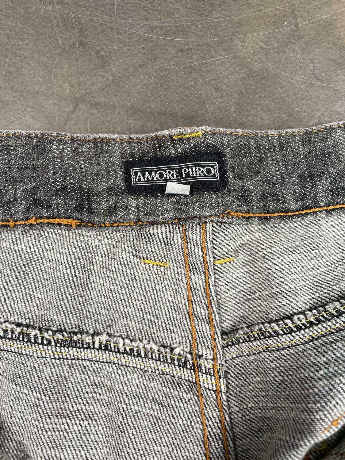 재팬 빈티지 와이드 데님 팬츠 상품이미지6