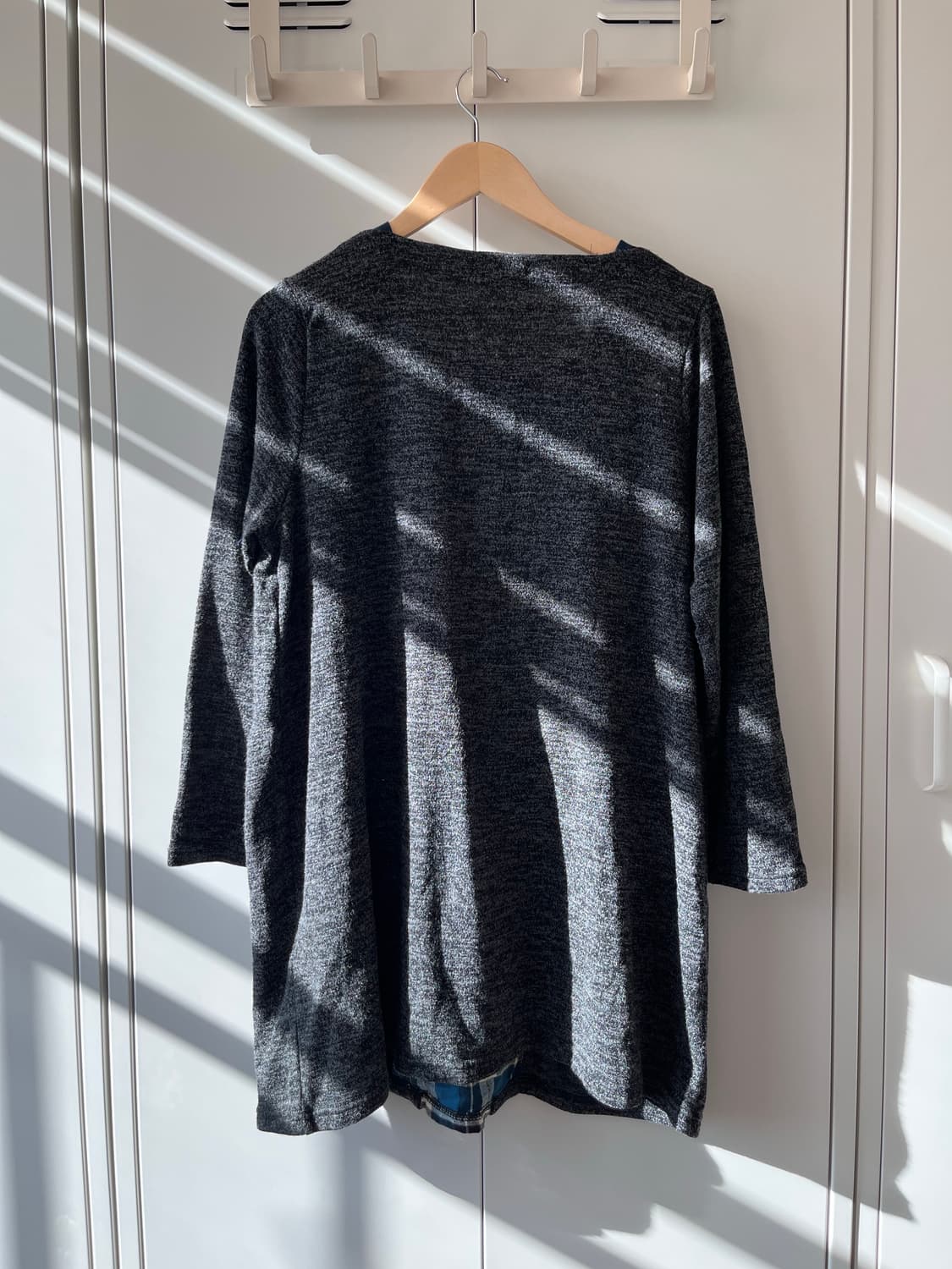 Bi abbey 체크 레이어드 바선생 원피스 상품이미지10