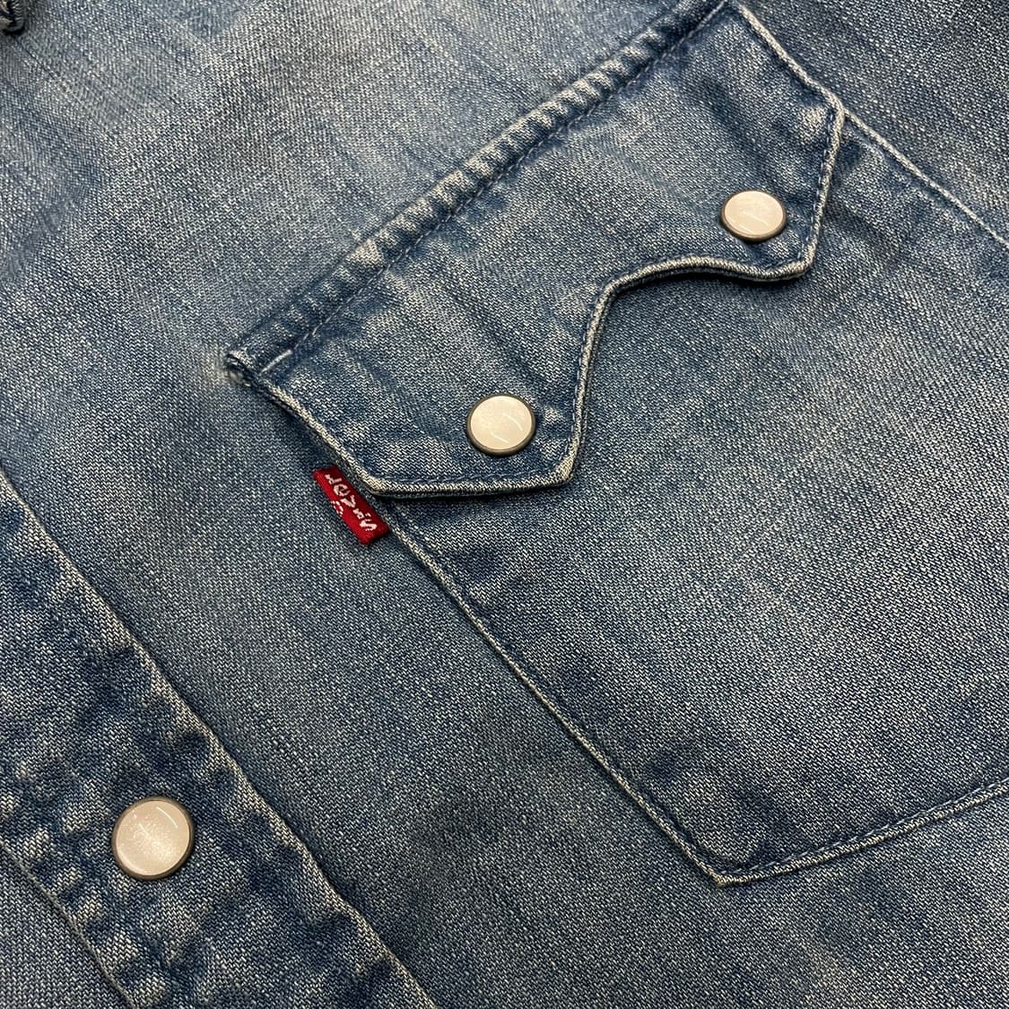levis 리바이스 웨스턴 데님 셔츠 m 상품이미지3