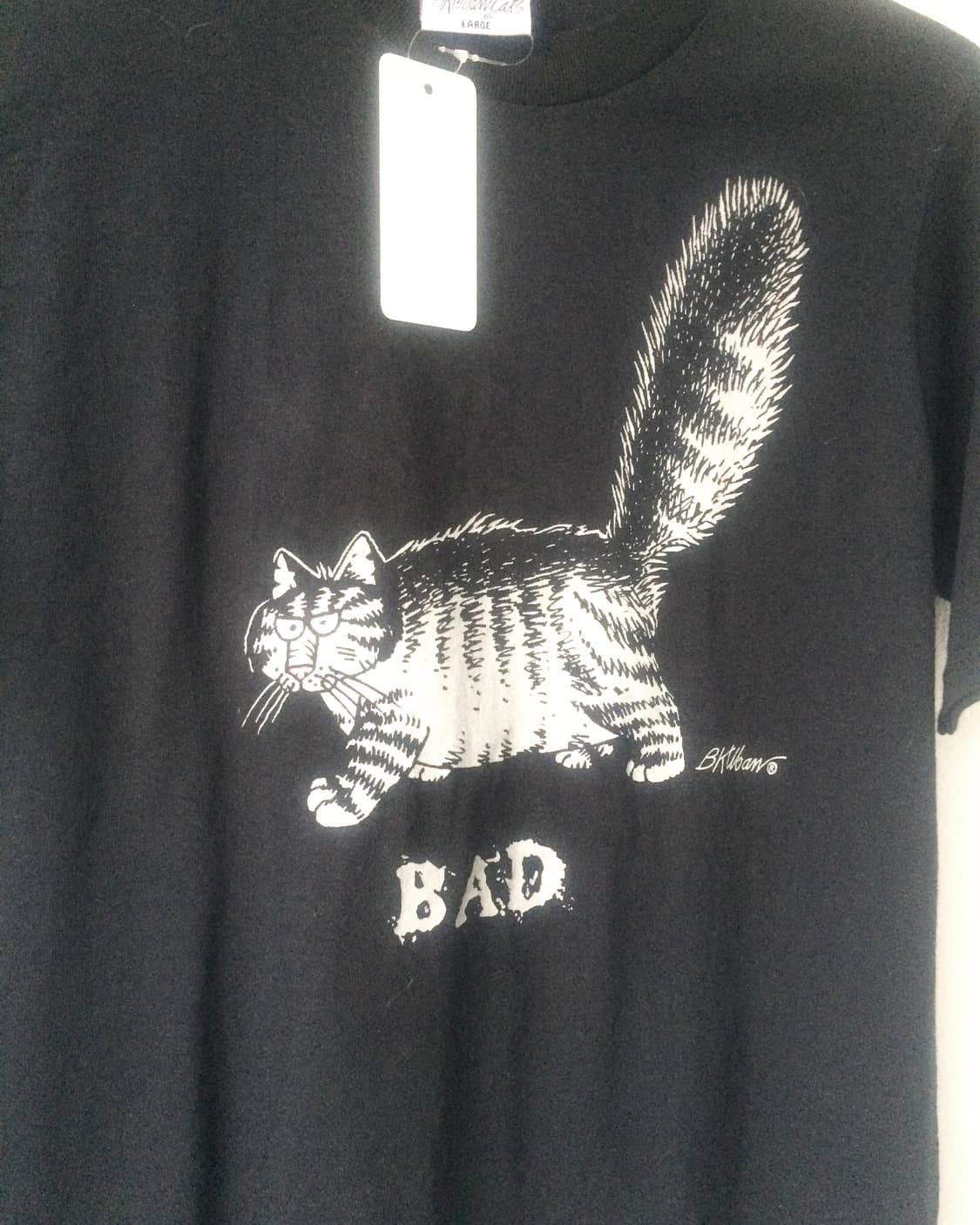 Cat printing t shirt 상품이미지4