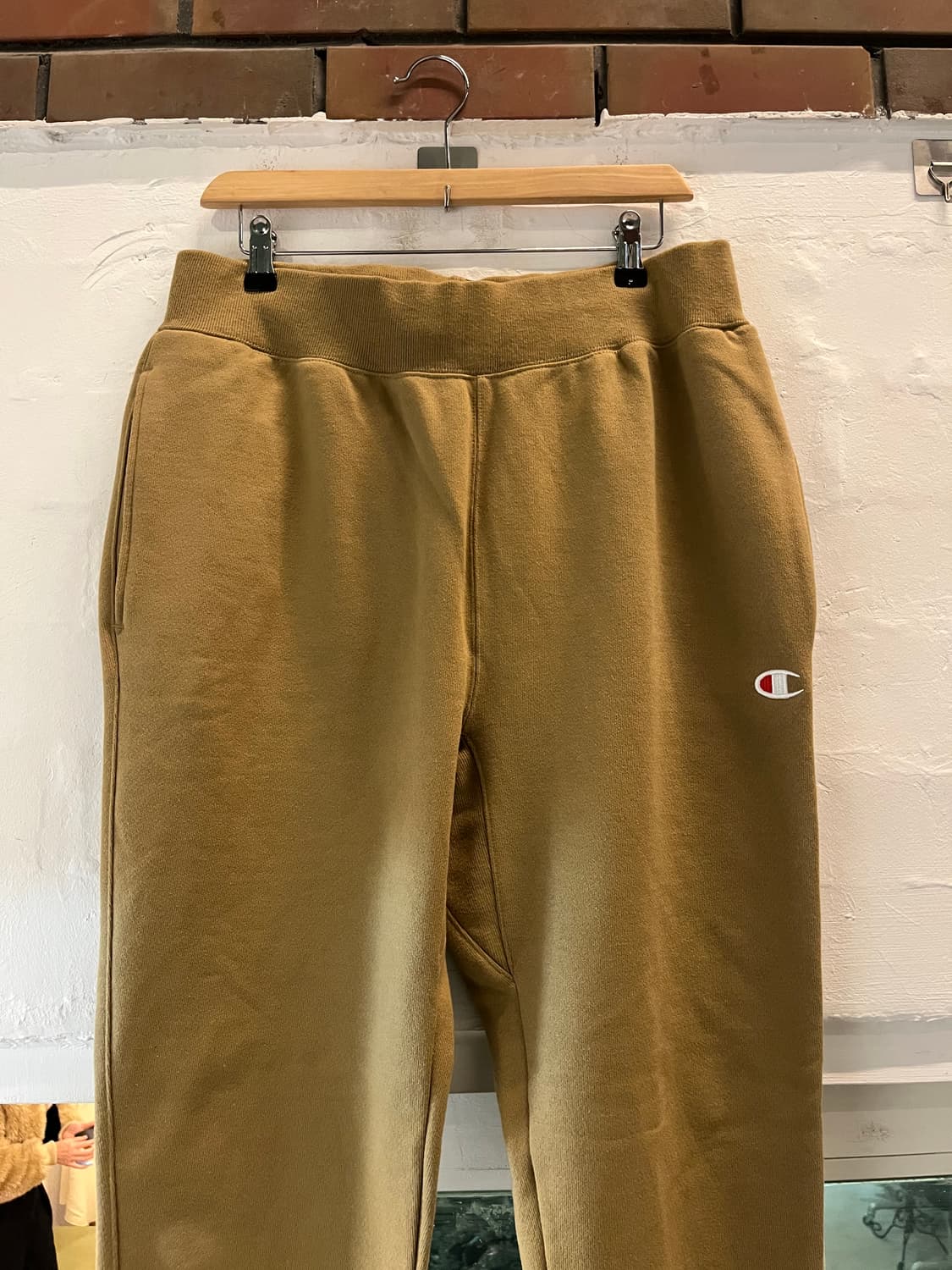 Champion 리버스위브 브라운 조거팬츠 L 상품이미지2