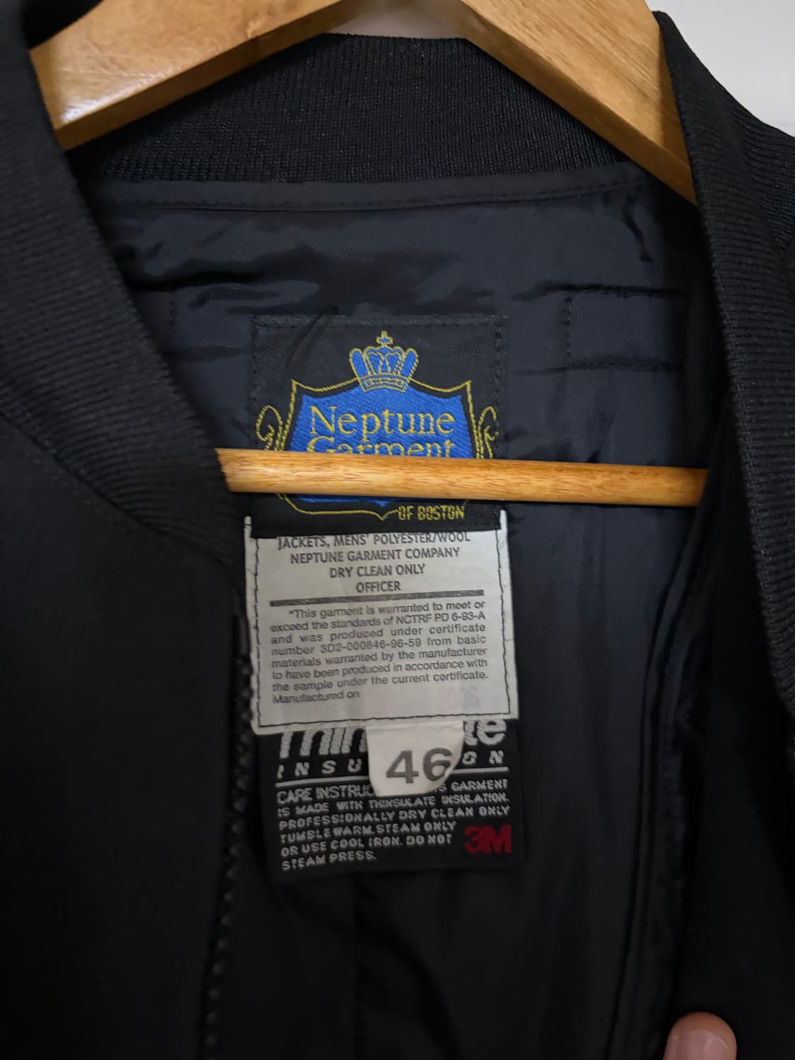 00s jrotc U.S Navy Officer bomber 상품이미지2