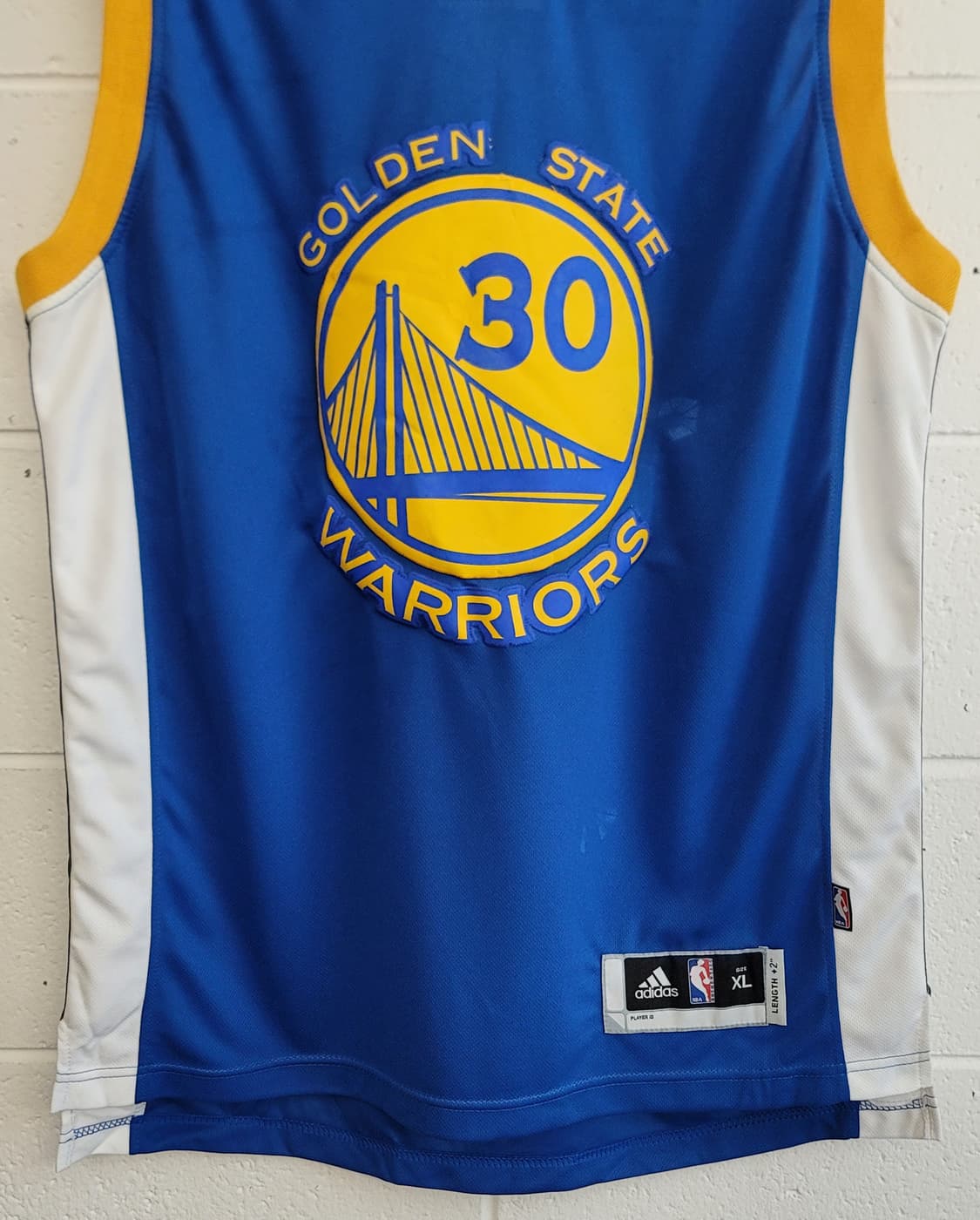 아디다스 NBA 골든스테이트 워리어스(30.커리) 스윙맨 져지 판매 상품이미지4