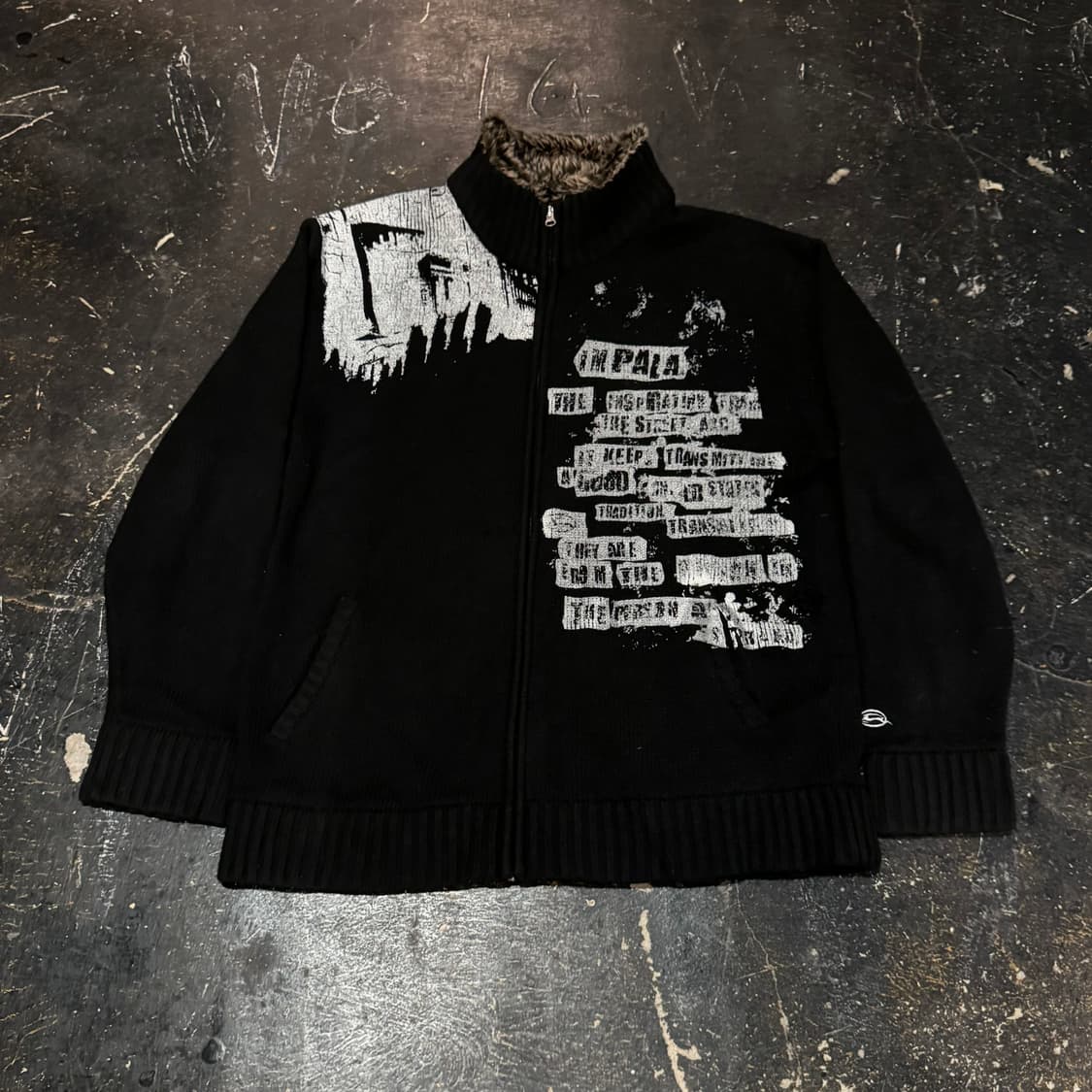 임팔라 니트집업 상품이미지1