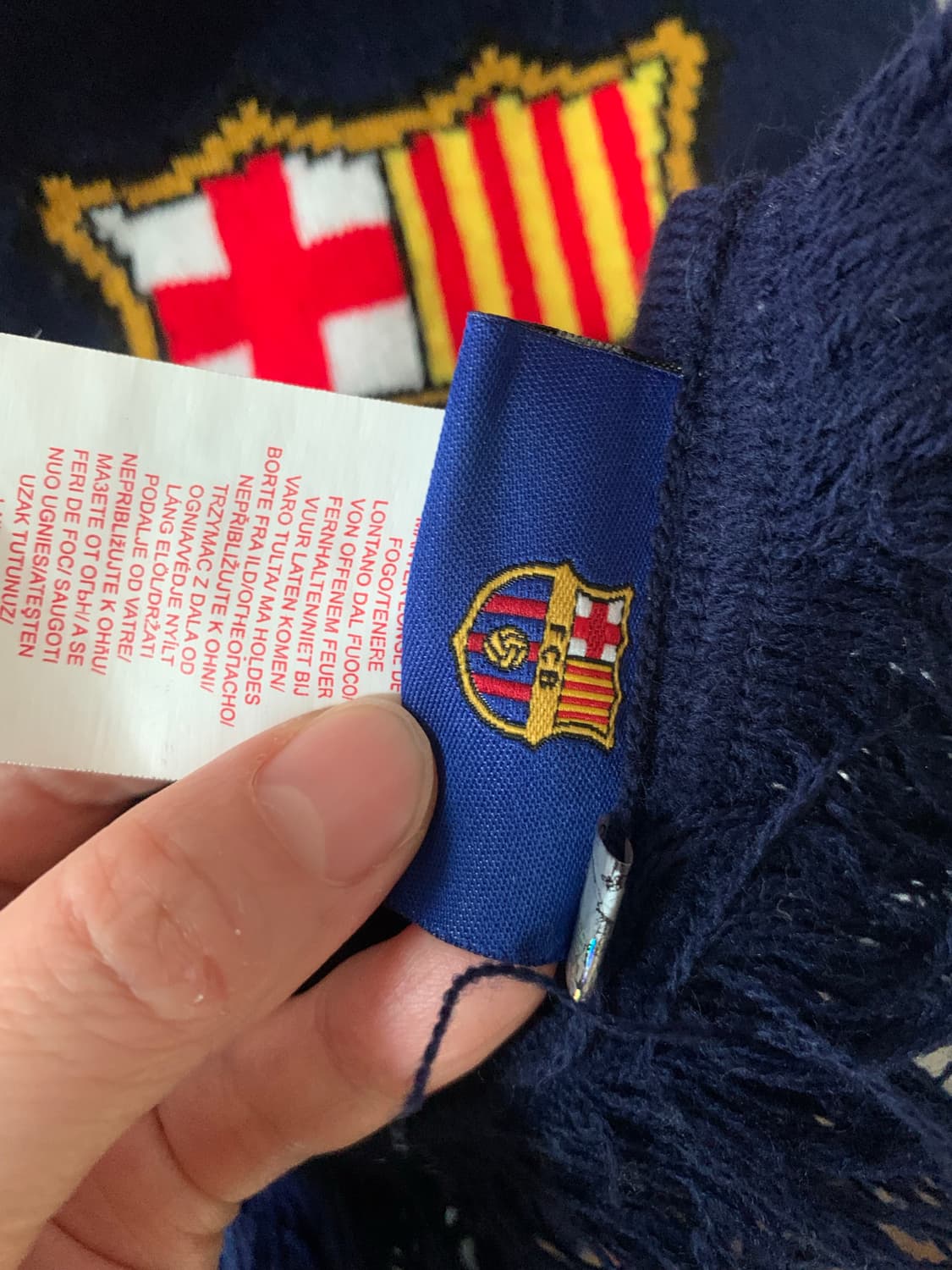 fc바르셀로나 홈구장 직구 목도리 상품이미지3