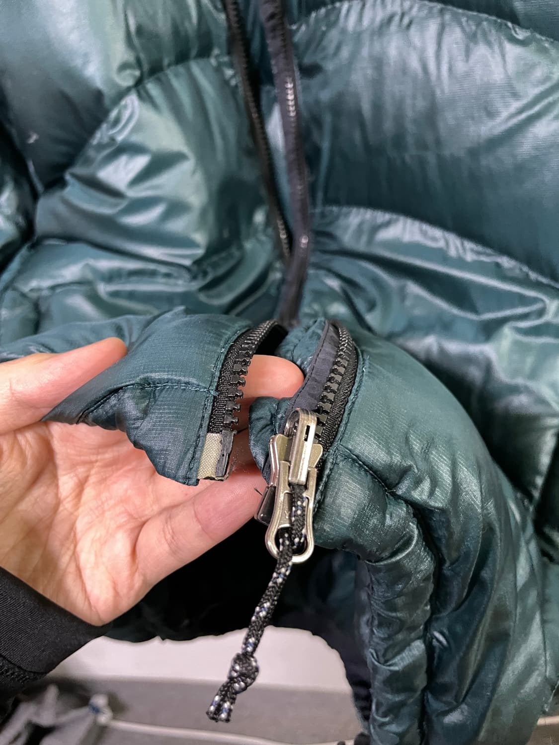 노스페이스 아콘카구아 자켓 써밋 경량패딩 자켓 105 초희귀 상품이미지9