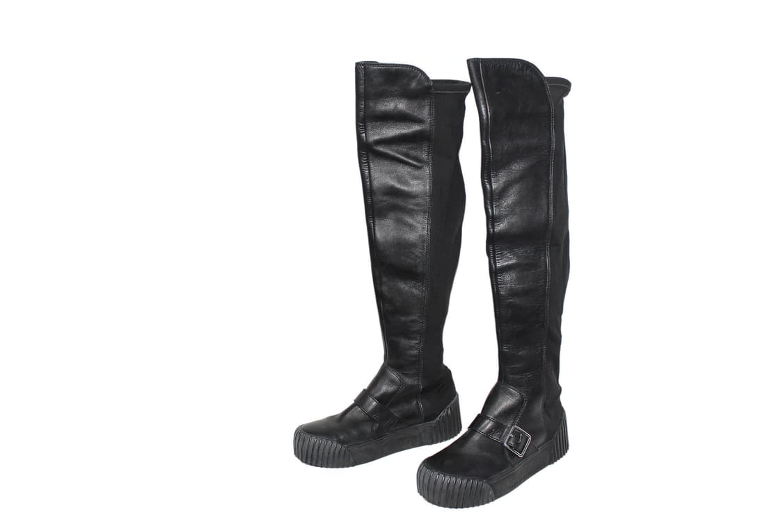 Marc Jacobs 마크제이콥스 아카이브 니하이 스트랩 레더 부츠 상품이미지1