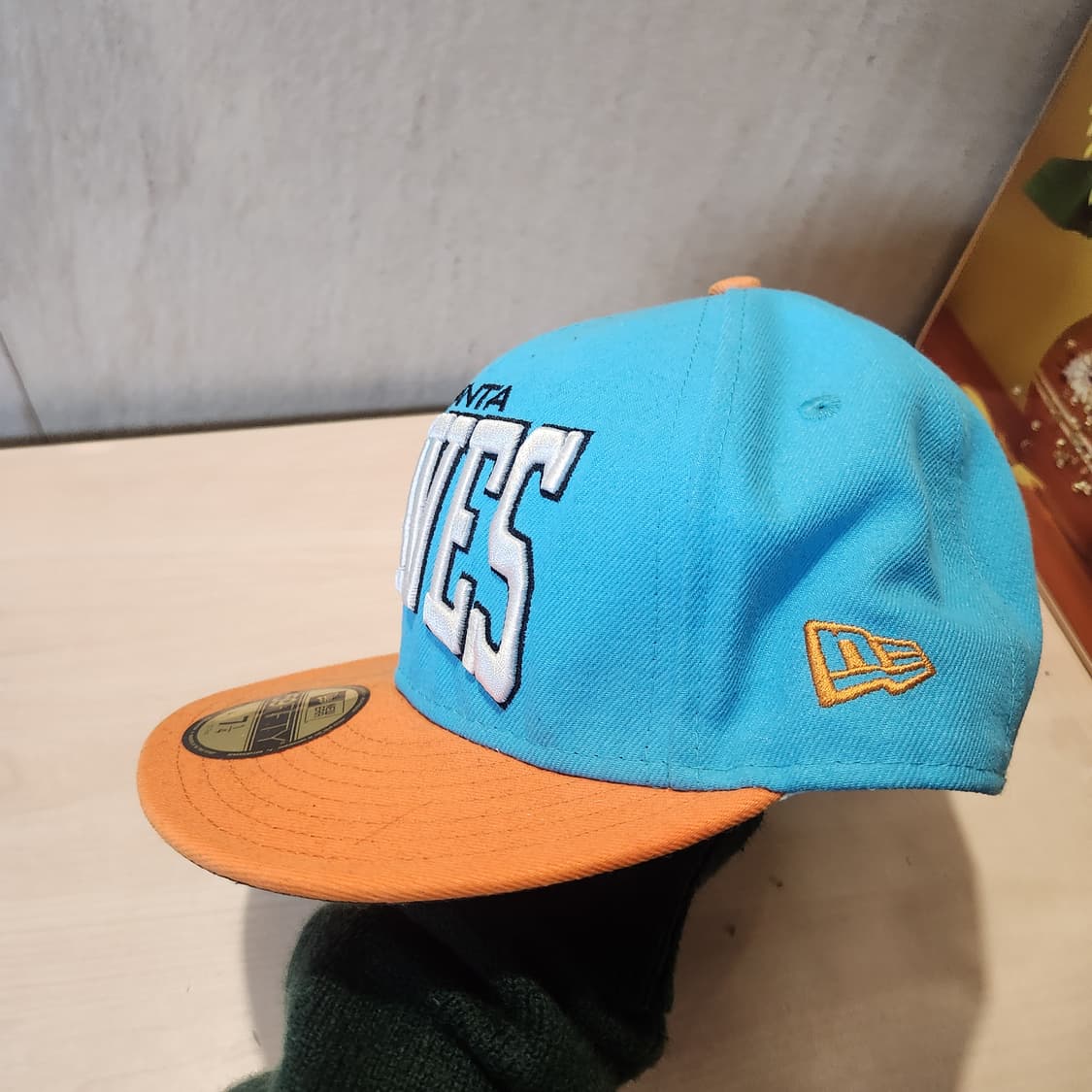 New Era 59FIFTY 샌프란시스코 자이언츠 캡 🧢 그레이×옐로우 상품이미지4