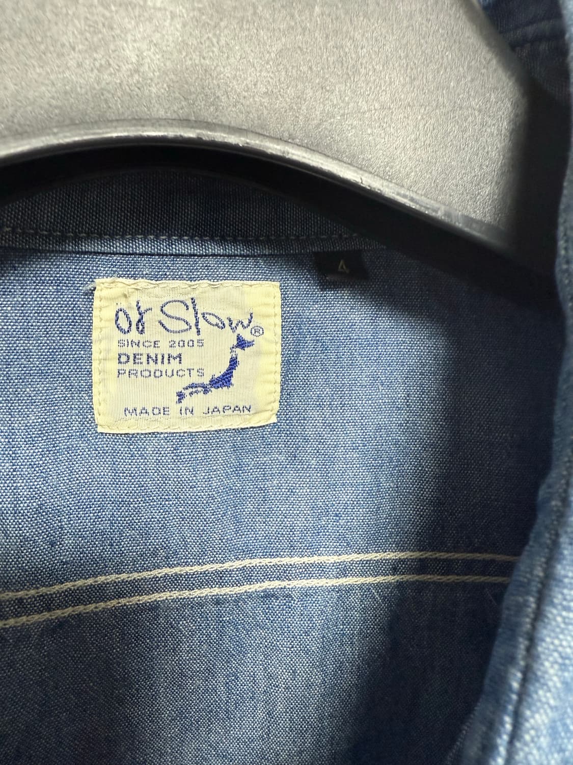 오어슬로우 샴브레이 하프 셔츠4사이즈 (네고x) 상품이미지2