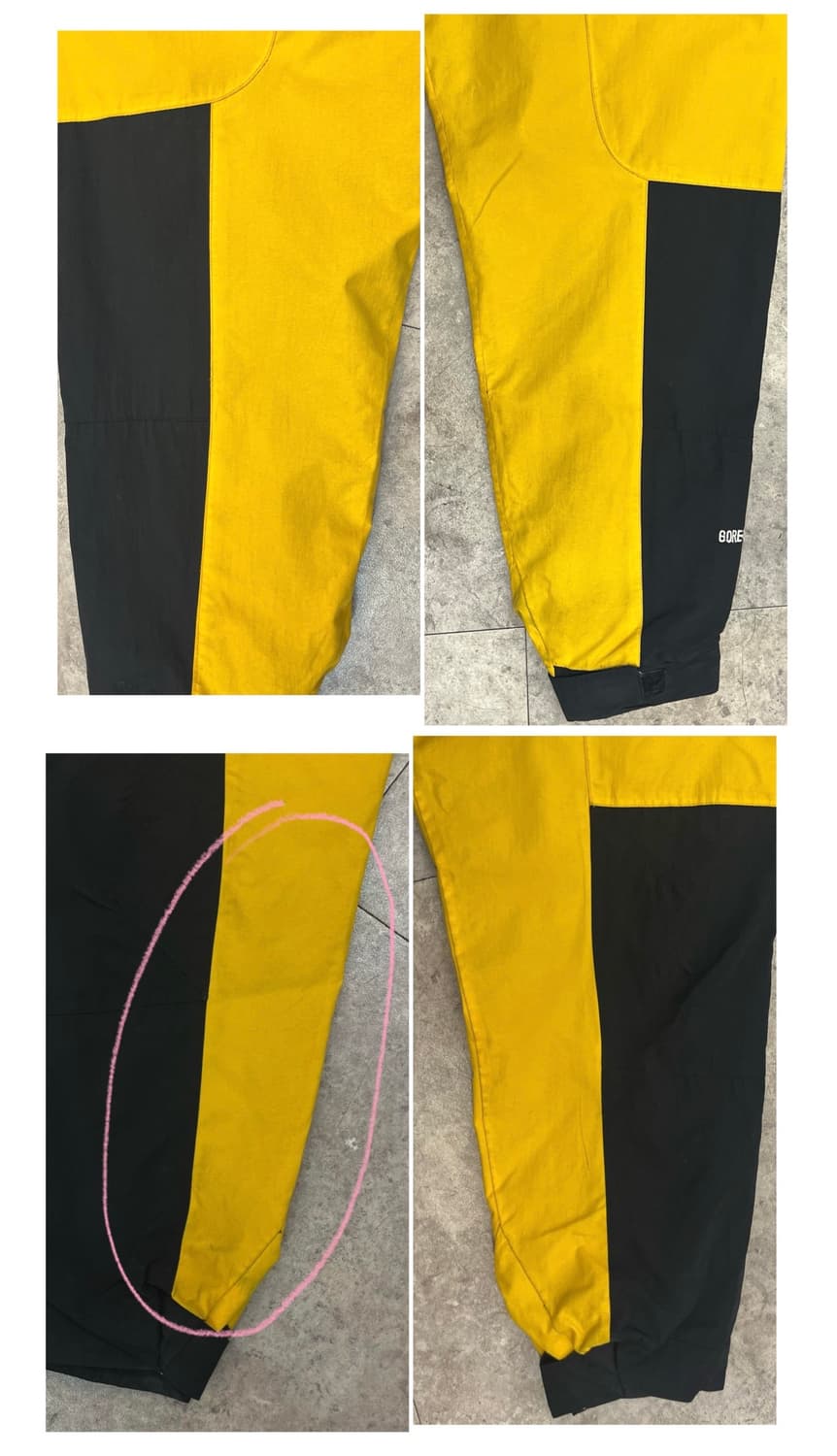 노스페이스 써밋시리즈 후드 바람막이 옐로우 XL #csz3392  상품이미지10