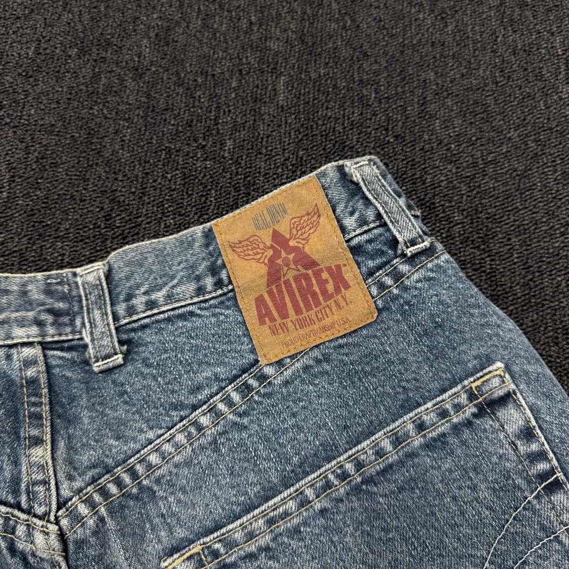 AVIREX 아비렉스 BLUE JEANS 데님 팬츠 상품이미지3