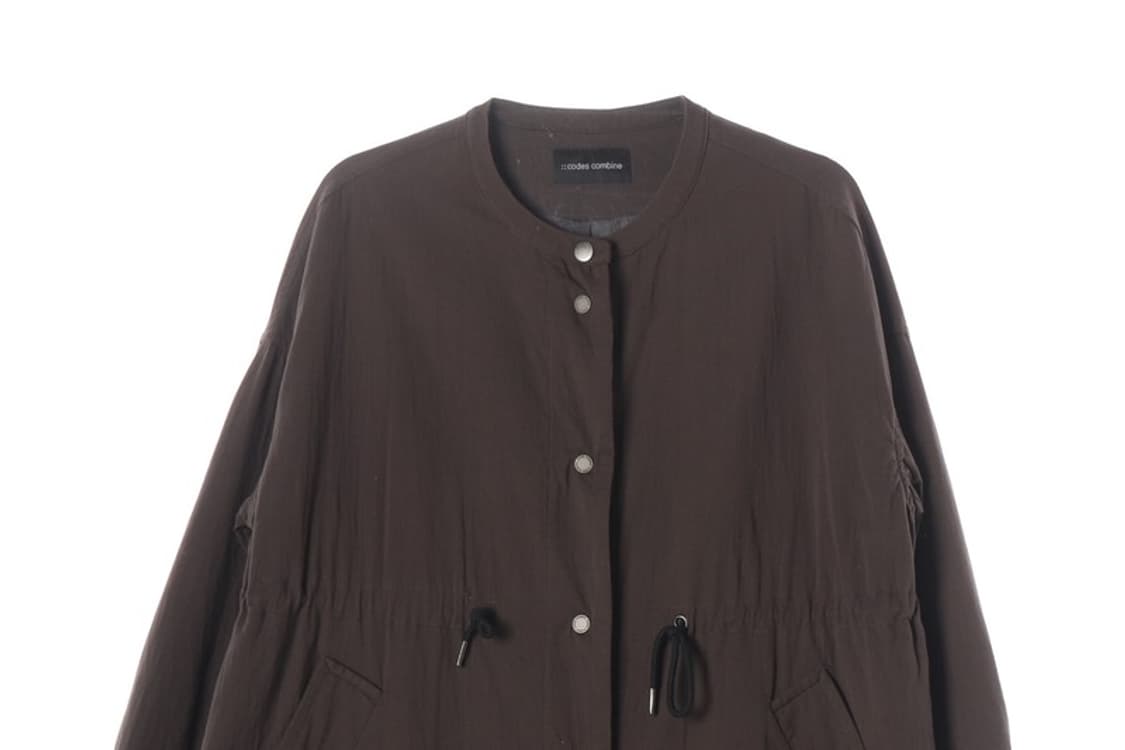 코데즈컴바인 노칼라 스트링 야상 점퍼 88 상품이미지4